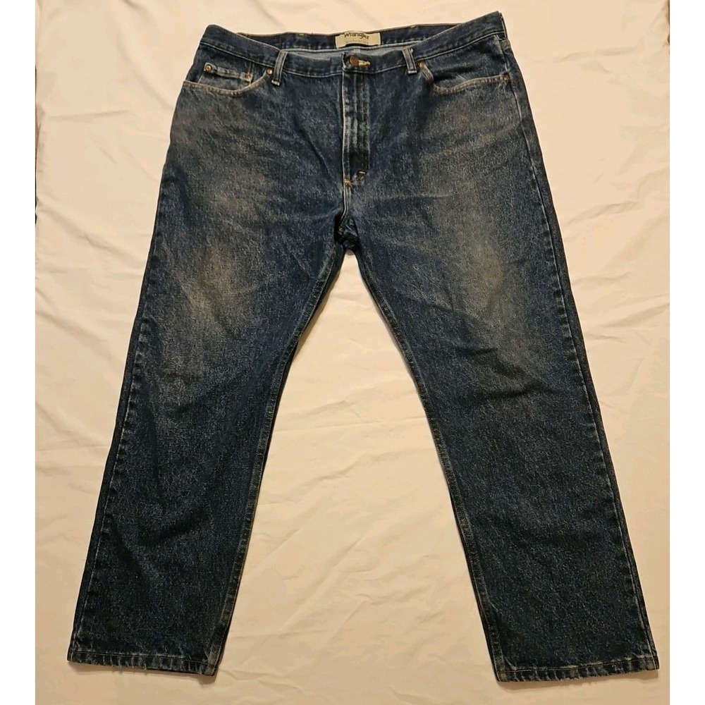 Wrangler Authentics Mens Jeans 42x29 Regular Fit ZM100RD 100% Cotton